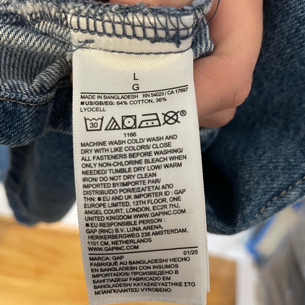 Gap UltraSoft Denim Mini Dress - Picture 5 of 6